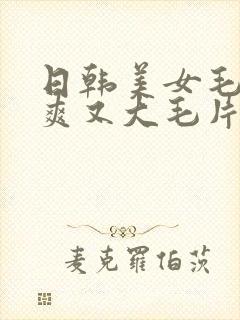 日韩美女毛片又爽又大毛片