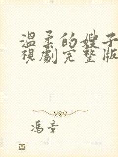 温柔的嫂子1电视剧完整版高清