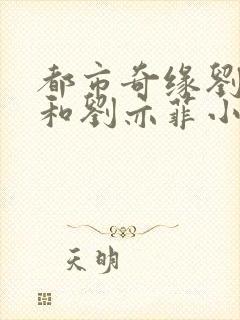 都市奇缘刘晓莉和刘亦菲小说最新章