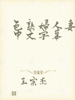 色熟妇人妻久久中文字幕