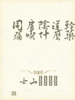 同房阴道干涩疼痛吃什么药