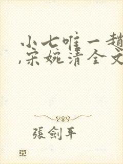 小七唯一赵振国,宋婉清全文阅读免费