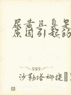 尿黄且臭是什么原因引起的