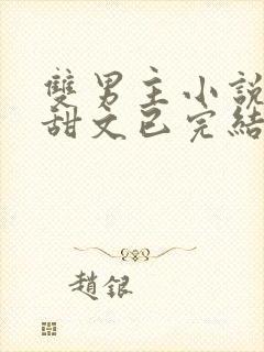 双男主小说推荐甜文已完结娱乐圈封面