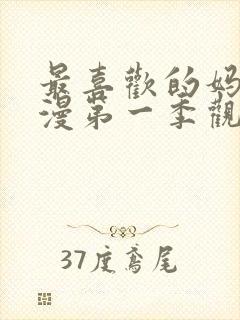 最喜欢的妈妈动漫第一季观看全集封面