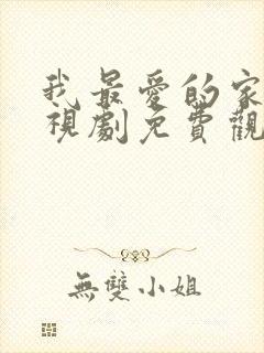 我最爱的家人电视剧免费观看全集封面