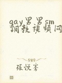 gay男男sm调教视频网站