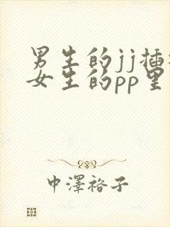 男生的jj插进女生的pp里封面