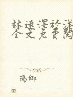 林远泽于洋小说全文免费阅读无弹窗封面