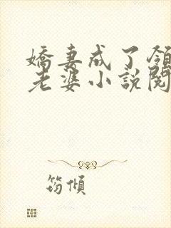 娇妻成了领导的老婆小说阅读全文下