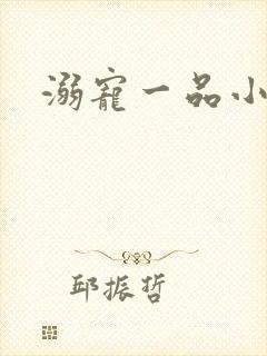 溺宠一品小狂妻