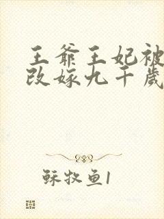 王爷王妃被休后改嫁九千岁