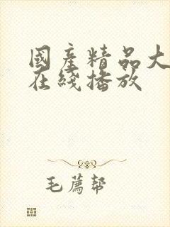 国产精品大尺度在线播放