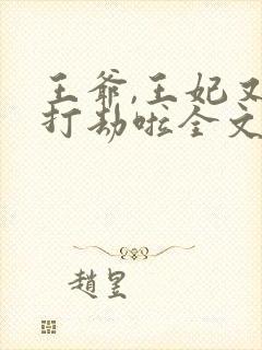 王爷,王妃又去打劫啦全文免费阅读