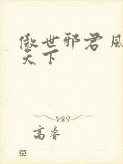 傲世邪君 风凌天下