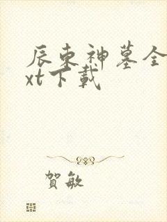 辰东神墓全文txt下载