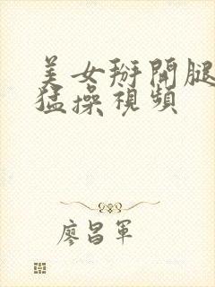 美女掰开腿被人猛操视频