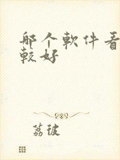 哪个软件看书比较好封面