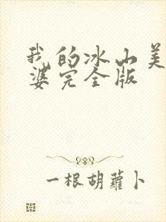 我的冰山美女老婆完全版封面