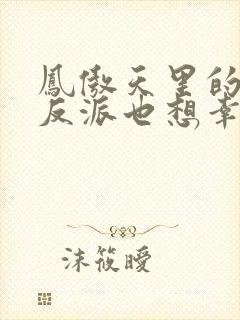 凤傲天里的黄毛反派也想幸福txt