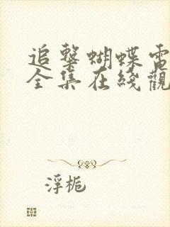 追击蝴蝶电视剧全集在线观看免费高清