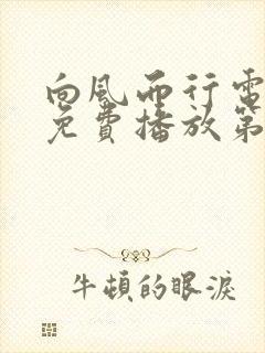 向风而行电视剧免费播放第38集