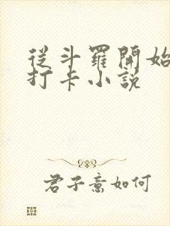 从斗罗开始签到打卡小说