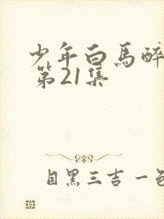 少年白马醉春风 第21集