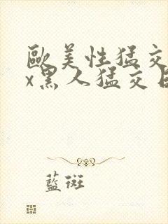 欧美性猛交xxx黑人猛交日韩封面