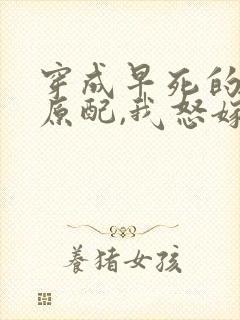 穿成早死的炮灰原配,我怒嫁反派封面