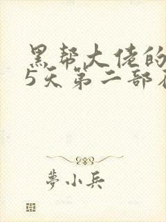 黑帮大佬的365天第二部在线观看