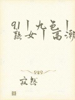 91丨九色丨老熟女丨高潮封面