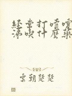 经常打喷嚏流鼻涕吃什么药效果好