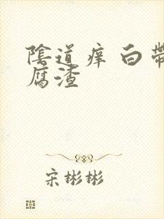 阴道痒 白带豆腐渣