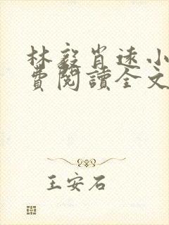 林毅肖远小说免费阅读全文最新章节封面