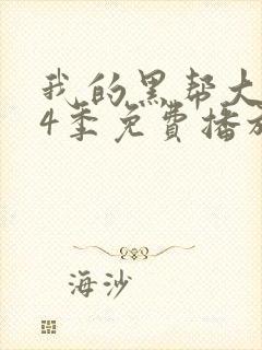 我的黑帮大佬第4季免费播放电视剧