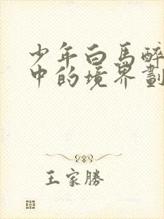 少年白马醉春风中的境界划分