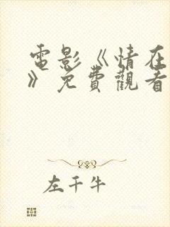 电影《情在路上》免费观看国语