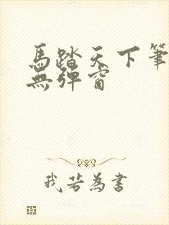 马踏天下笔趣阁无弹窗