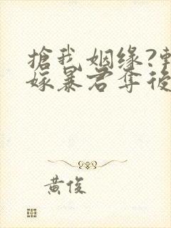 抢我姻缘?转身嫁暴君夺后位原著小说封面