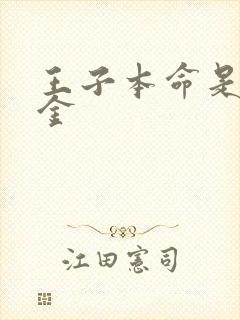 王子本命是恶千金