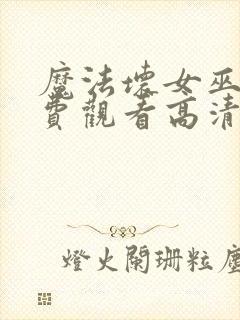 魔法坏女巫2免费观看高清