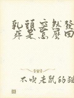 乳头突然发硬还疼是怎么回事?封面