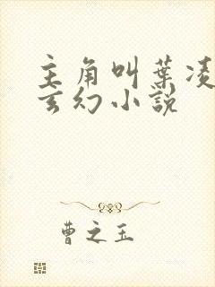 主角叫叶凌天的玄幻小说