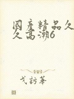 国产精品久久久久高潮6