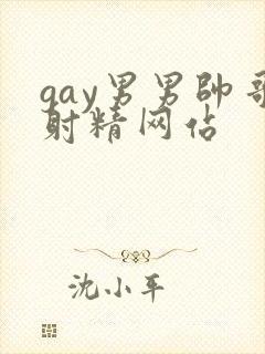 gay男男帅哥射精网站