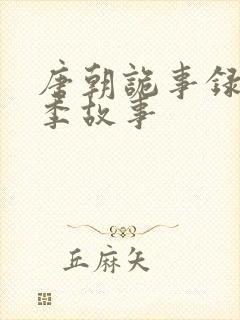 唐朝诡事录第一季故事