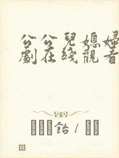 公公儿媳妇电视剧在线观看全集封面