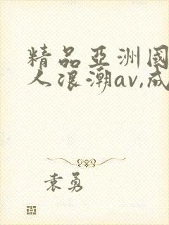 精品亚洲国产成人浪潮av,成人激