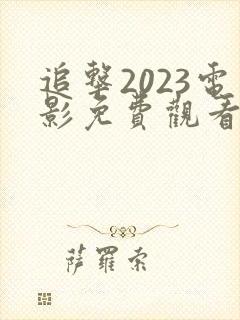 追击2023电影免费观看